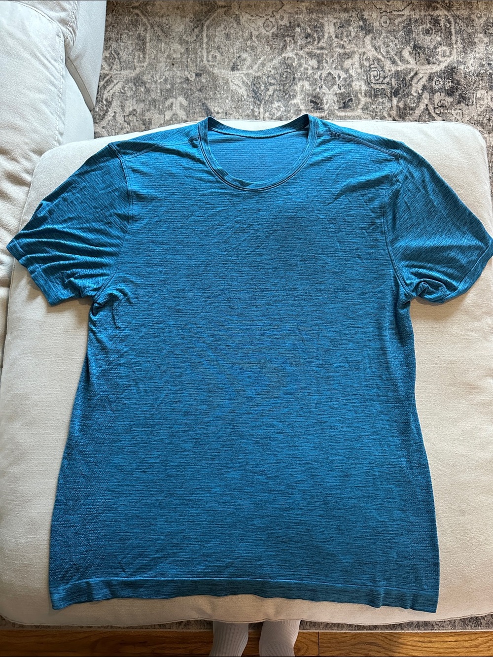 lululemon athletica Men's Teal Crew T-Shirt